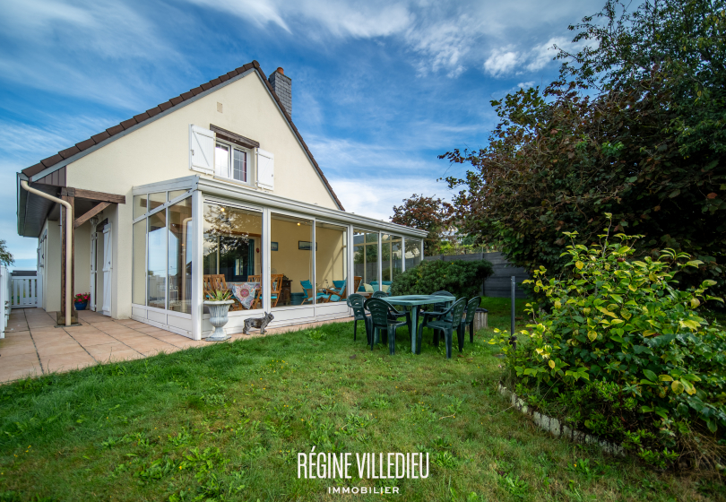 Maison avec véranda et jardin sud au calme